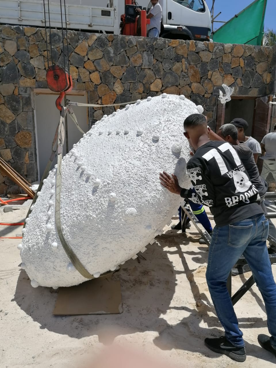 Our team at work